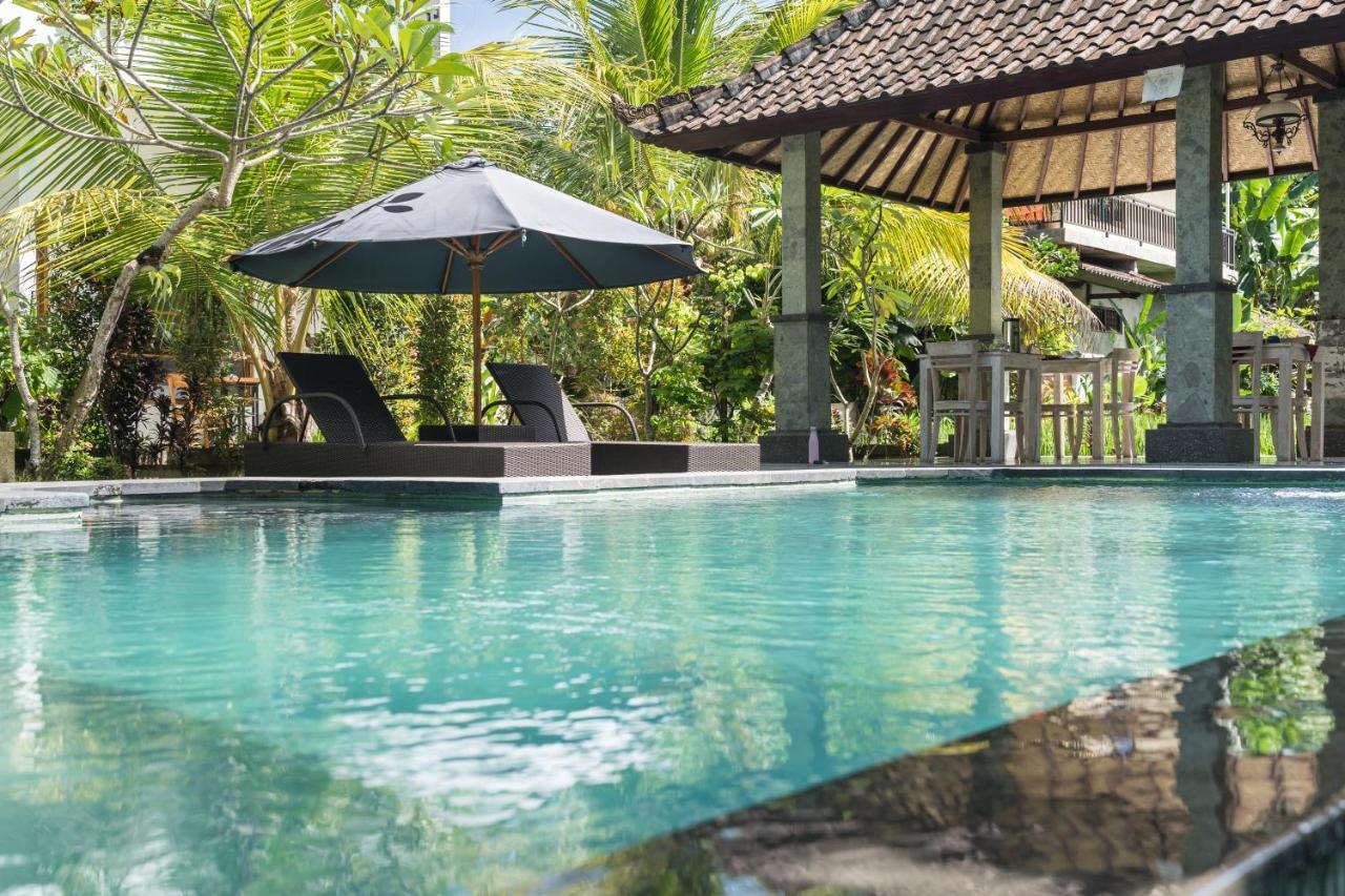 Adi Santia Bungalows Ubud Exterior foto